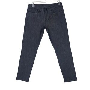 BYLT Everyday Pant Jeans 2.0 Mens 33 (32x29.5) Dark Indigo Denim Stretch Tapered